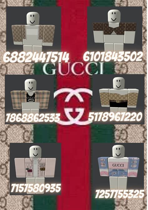 gucci roblox clothes id|Gucci look 2.